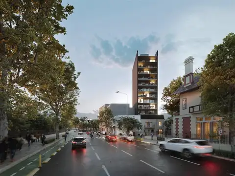 En Pozo. Piso completo frente Palacio Ferreyra - Nueva Córdoba - depto de 2 dorm con terraza