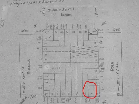 Terreno en Venta en Mataderos, USD 260.000