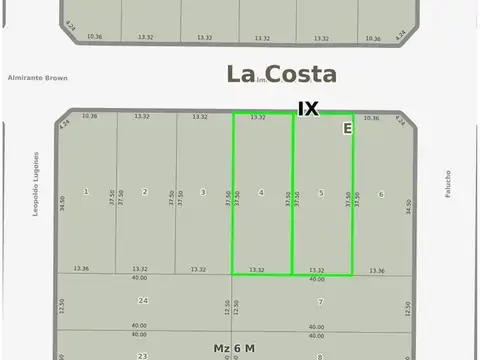 Alte.brown E/ Falucho Y Lugones