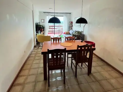 Departamento  con vista y balcón