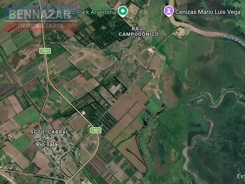 11 HECTAREAS, Rio Tala, San Pedro, Provincia de Buenos Aires