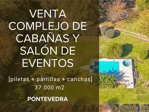 QUINTA CON CABAÑAS Y SALON DE EVENTOS PONTEVEDRA