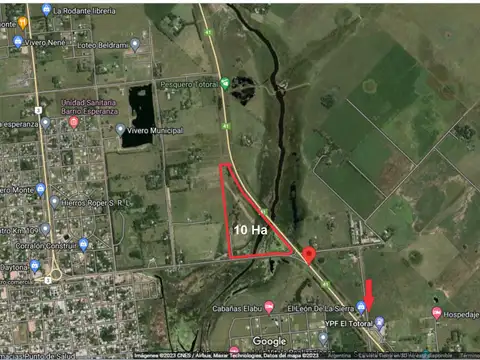 CAMPO 10 HA SOBRE RUTA Nº 41 KM 200