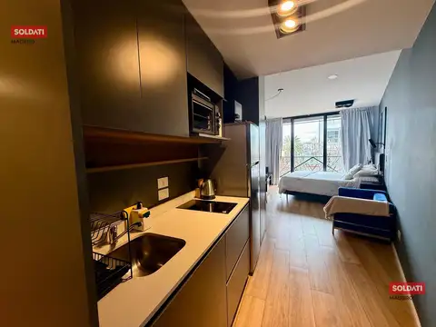 Venta Departamento monoambiente con balcón terraza Villa Crespo