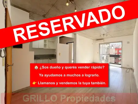 Jaramillo 1685. Departamento dos ambientes. Aire acondicionado. SUM. Parilla. Jacuzzi. Laundry.