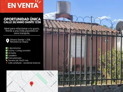 Casa de 2 Dormitorios en Venta