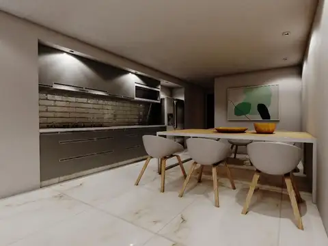 Departamento 3 ambientes con 2 baños