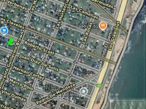 Crucero General Belgrano e/ Américo Vespucio y Almirante Brown