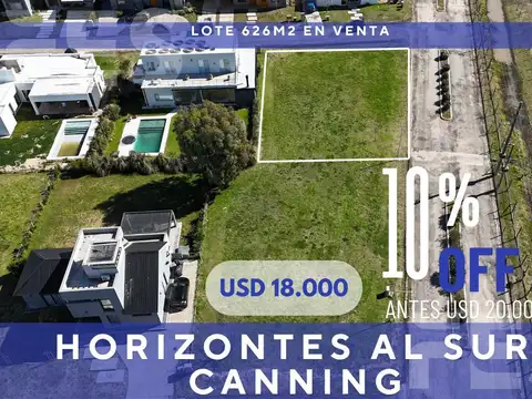LOTE EN VENTA EN HORIZONTES AL SUR BAJO DE PRECIO OPORTUNIDAD