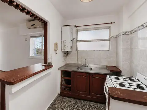 Departamento 2 ambientes con 1 baño