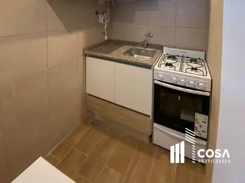 Departamento 2 ambientes con 1 baño