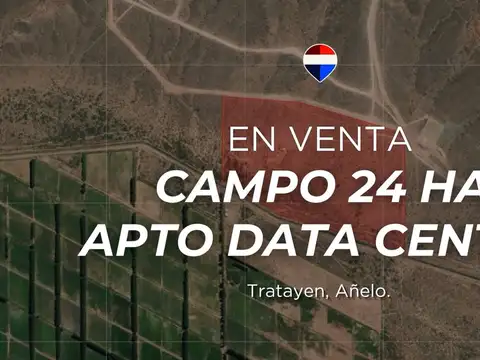 VENTA CAMPO 24.36has TRATAYEN AÑELO