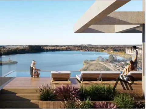 Apartamento en Borneo sobre Lago Calcagno