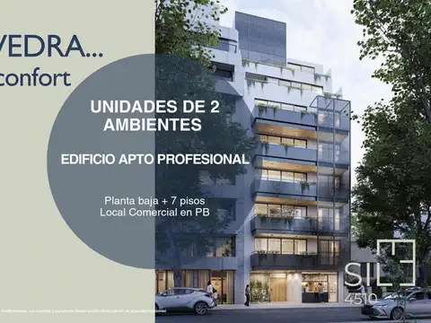 Departamento 2 Ambientes con Dormitorio en Suite | En Pozo | Vivi Saavedra