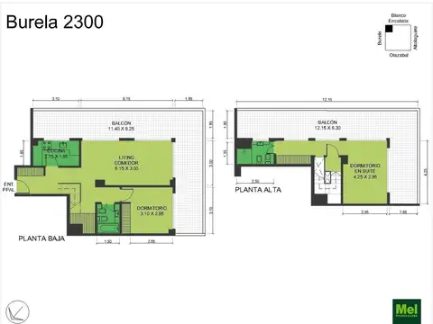 3 ambientes con Balcón aterrazado. En Venta. Villa Urquiza