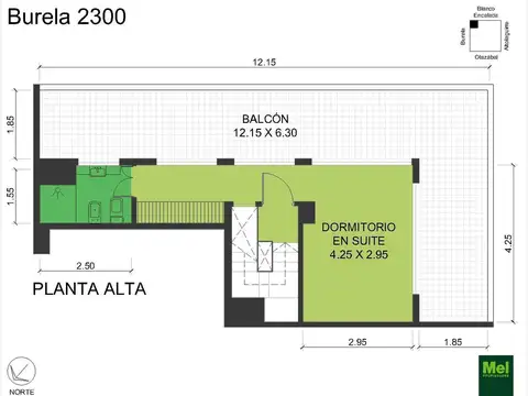 Departamento en Venta de 3 ambientes