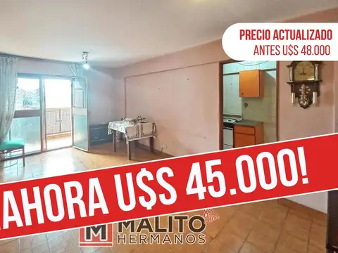 Venta Departamento 3 Ambientes con Balcon en Torre