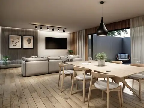 Casa 3 dormitorios de pasillo en venta