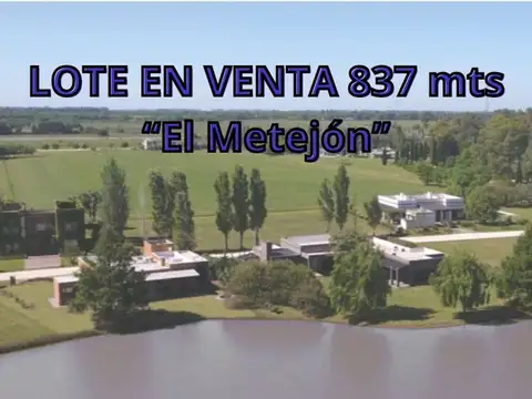 VENTA LOTE 837MTS CAÑUELAS CAMPO PRIVADO AMENITIES