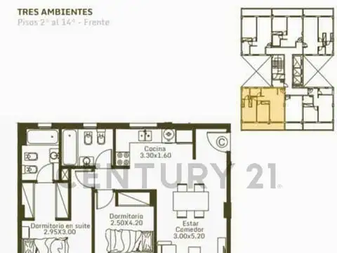valentin gomez 4700, Piso 8
