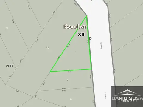 Terreno / Lote en venta de 1176m2 ubicado en Belén de Escobar