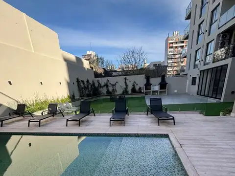 DEPARTAMENTO 2 AMBIENTES FRENTE A ESTRENAR CON BALCON Y COCHERA