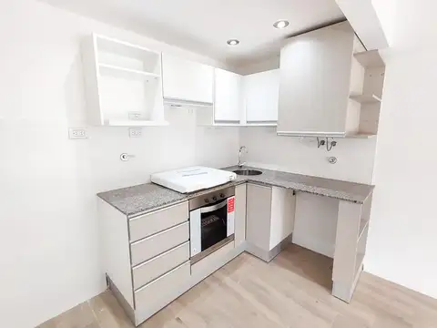 Departamento 2 ambientes con 1 baño