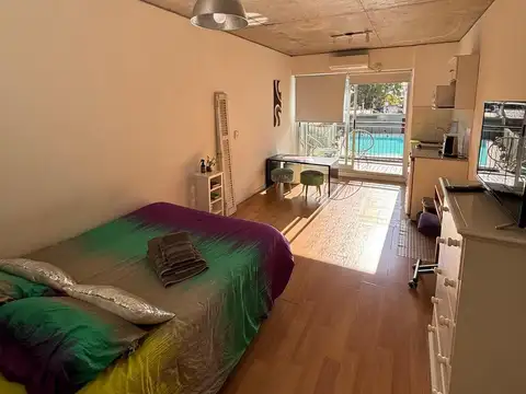 DEPARTAMENTO MONOAMBIENTE-CHACARITA-ALQUILER TEMPORAL