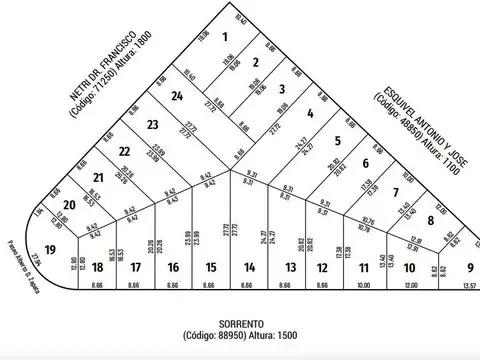 Terreno en Venta de 154,0 m2