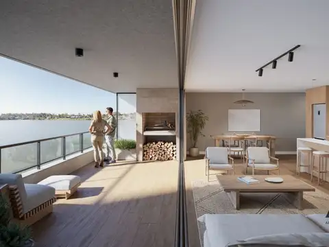 Moderno apartamento de 3 dormitorios en Carrasco Este. Entrega: Octubre 2027