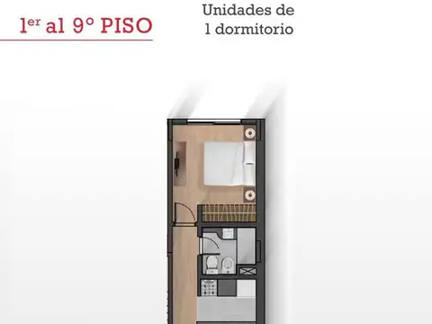 Departamento en Venta en Abasto, USD 73.811