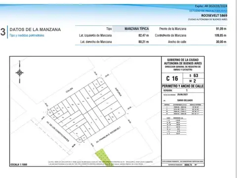 TERRENO LOTE VENTA VILLA URQUIZA USAM  BAJO PRECIO