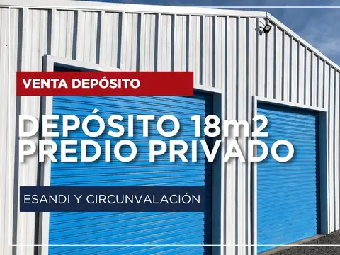Deposito en Venta - 18m2 - Esandi y Circunvalación