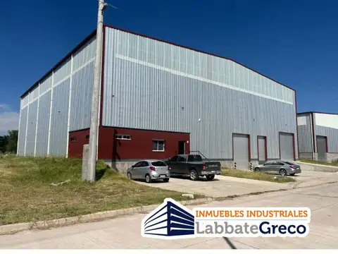 1231m2 en alquiler dentro del parque industrial ruta 6