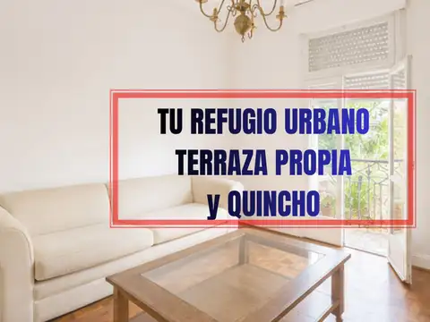 PH 5 AMBIENTES CON TERRAZA  PARRILLA VILLA CRESPO