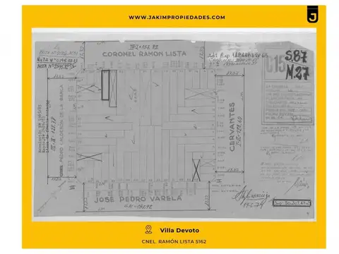 Terreno en Venta en Villa Devoto, USD 900.000
