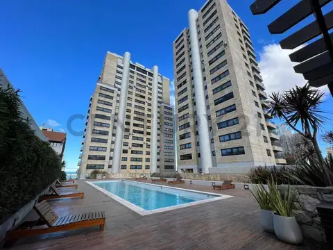 VENTA SEMIPISO 3 AMBIENTES VISTA AL MAR Y AL GOLF DE PLAYA GRANDE
