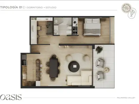 Departamento en Venta en Chacras de Coria, USD 28.000