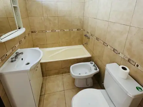 Departamento 2 ambientes con 1 baño