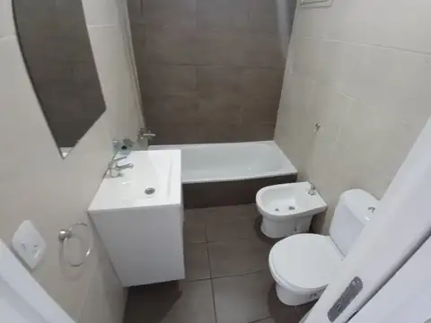 Departamento 2 ambientes con 1 baño