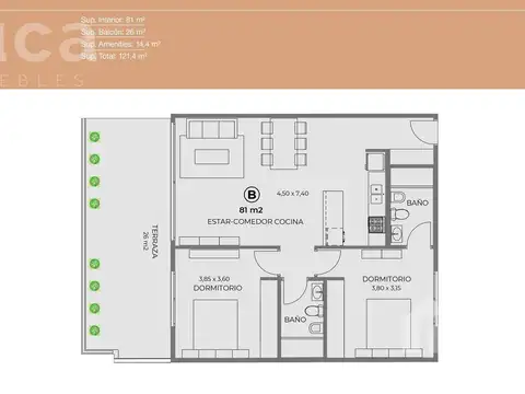 Ruiz Huidobro 3075 Piso 5 Departamento B