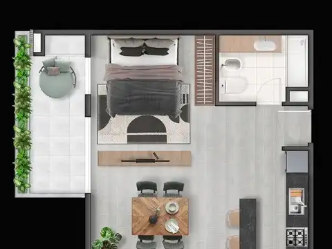 Departamento en Venta en Merlo, USD 65.250