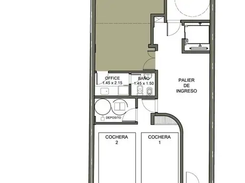 Departamento en Venta en Nuestra Señora De Lourdes, USD 54.855