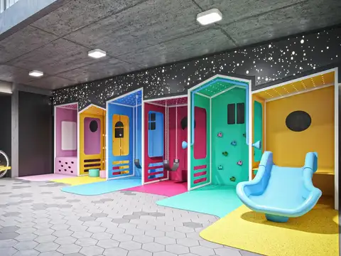 Departamento 3 ambientes con 2 baños