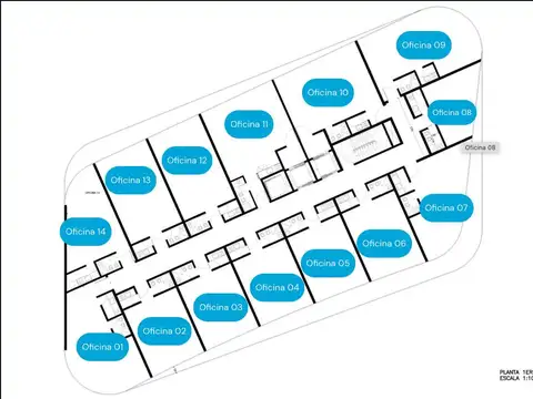 Oficina en Aldea Fisherton