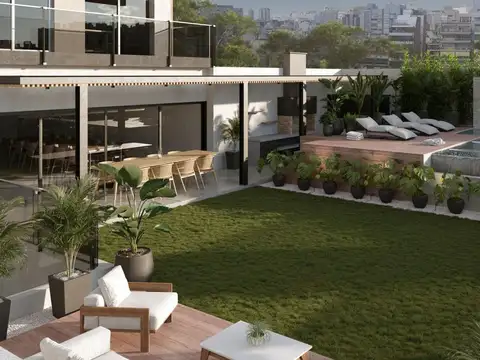 Departamento en venta de dos dormitorios en construcción Barrio Martin