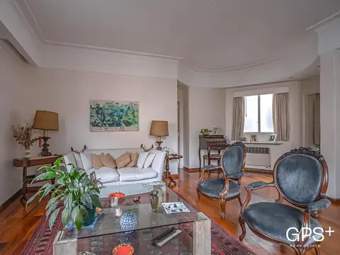 Departamento en Recoleta de 5 amb con balcón al frente, LUZ y SOL - 99m2