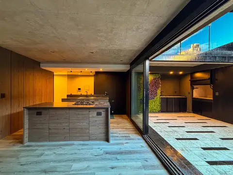 DEPARTAMENTO DE DISEÑO DE 2 DORMITORIOS CON PATIO Y PARRILLERO EN BARRIO MARTIN