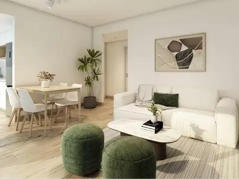Venta Departamento 2 ambientes 55.63 m2 balcón en Villa del Parque