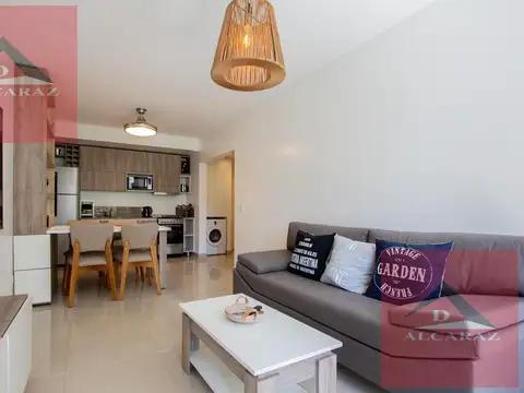 Departamento 2 ambientes con 1 baño
